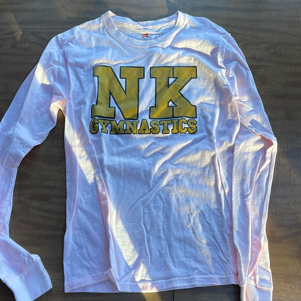 NK Gymnastics Long Sleeve T-Shirt Size Small